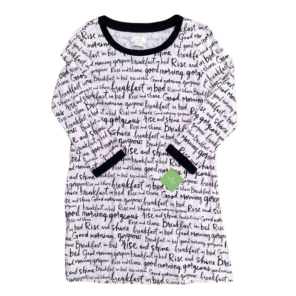 New Kate Spade Rise and Shine Nightgown